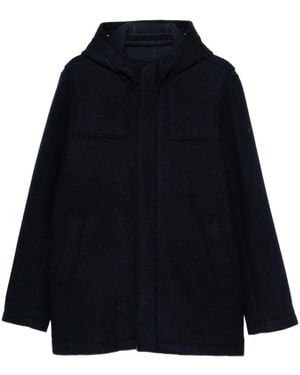 Manuel Ritz Wool Coat - Blue