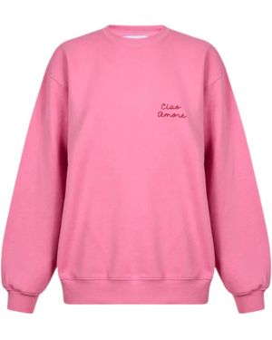Giada Benincasa Hello Love Sweatshirt - Pink