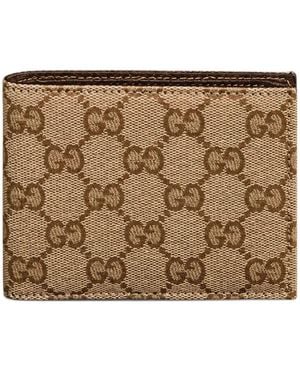 Gucci Gg Bifold Wallet - Brown