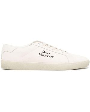 Saint Laurent Sneakers Court Classic Sl - Bianco