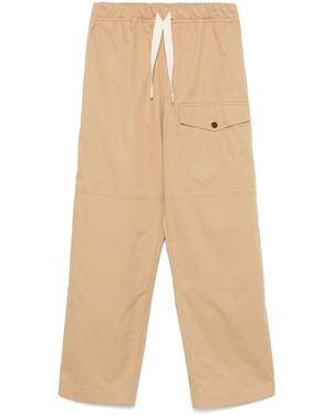 Dries Van Noten Wide Leg Trousers Pannoch - Natural
