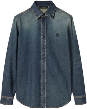 Gucci Regular Logo Shirt - Blue