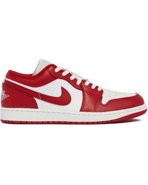 Nike Sneaker Air Jordan 1 Low - Rosso