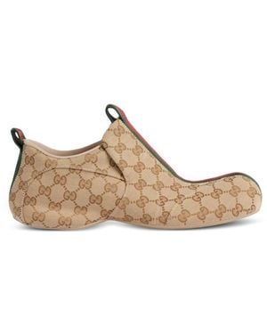 Gucci Drip Trainers - White