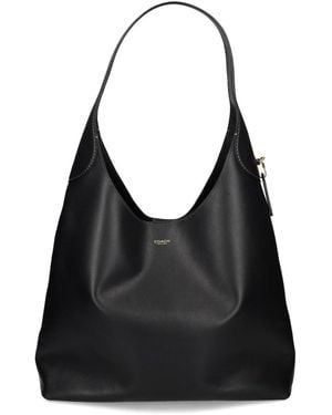 COACH Brooklyn 39 Leather Hobo Bag - Black