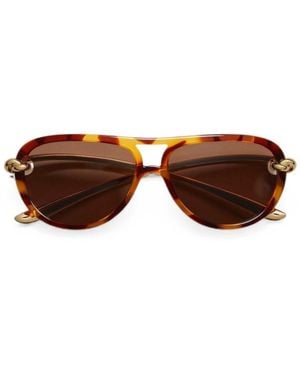 Bottega Veneta Sunglasses - Brown