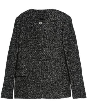 TOTEME Wool Blazer Jacket - Black