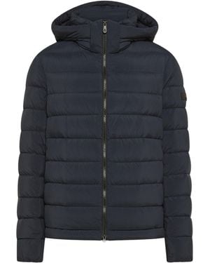 Peuterey Ultra-Light Nylon Down Jacket - Blue