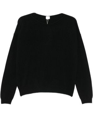 C.t. Plage Cashmere Crewneck Jumper - Black