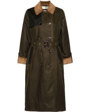 Barbour Brackley Trench Coat - Green