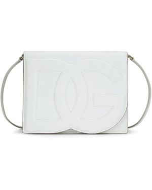 Dolce & Gabbana Tracolla Logo - White