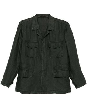 Boglioli Point Collar Utility Jacket - Green