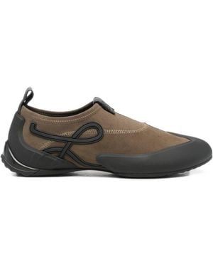 Loewe Grip Aqua Trainers - Brown