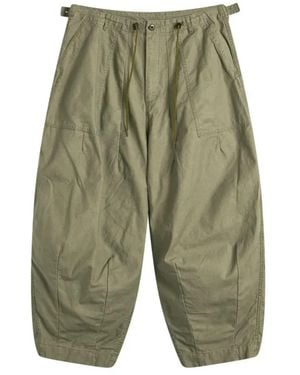 Needles Fatigue Balloon Trousers - Green