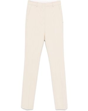 Sportmax Slim Trousers - Natural