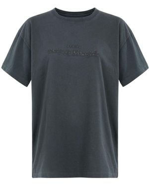 Maison Margiela T-Shirt With Logo - Black