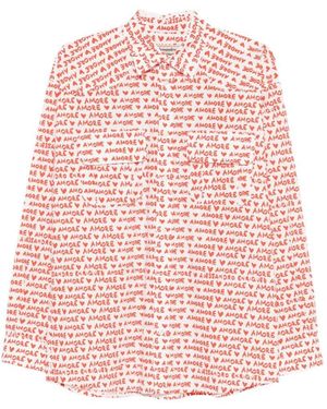 ALESSANDRO ENRIQUEZ Printed Cotton Shirt - Pink