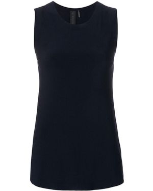 Norma Kamali Top senza maniche - Blu