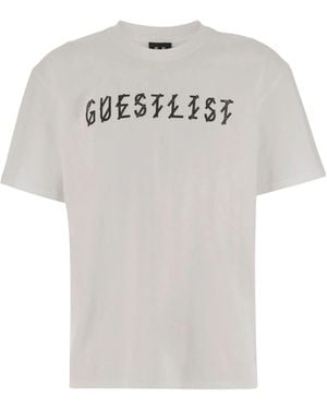 44 Label Group Cotton T-Shirt With Logo - White