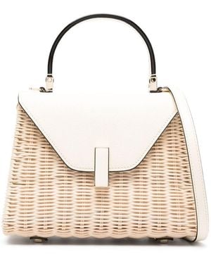 Valextra Iside Mini Handbag - Natural