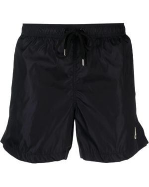 Moncler Logo Swimshorts - Black