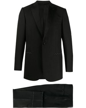 Brioni Wool Single-Breasted Suit - Black