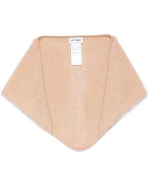 Soft Goat Cashmere Scarf - Natural
