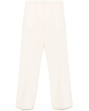 Alberto Biani Pantalone A Zampa - Bianco
