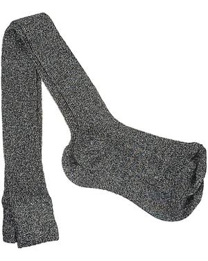 Miu Miu Lamã Socks - Grey