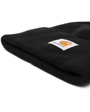 Carhartt Logo Beanie - Black