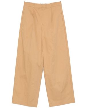 Loewe Cotton Trousers - White