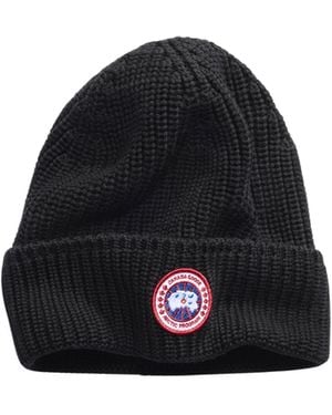 Canada Goose Cap Rib "Toque" - Black