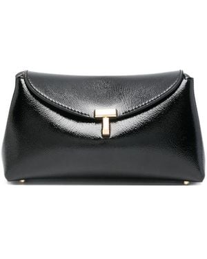 TOTEME Leather Mini Clutch - Black