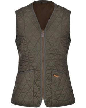 Barbour Down Vest With Logo - Green