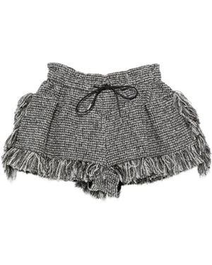 Sacai Wool Shorts - Grey