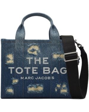 Marc Jacobs The Small Tote Cotton Tote - Blue