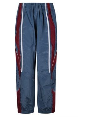 Martine Rose Layered Joggers - Blue