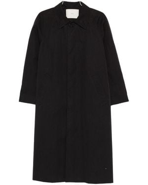 DUNST Cotton Blend Coat - Black