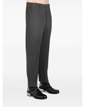 Homme Plissé Issey Miyake Pantalone Plissé- Uomo - Nero