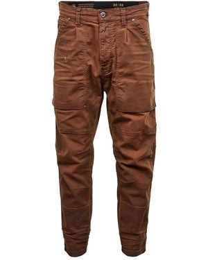 G-Star Faded Cognac Skin Jeans - Brown