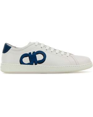 Ferragamo Sneaker Gancini - Blu