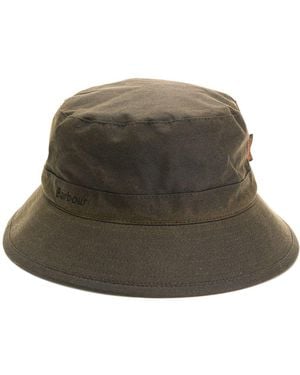 Barbour Wax Bucket Hat - Green