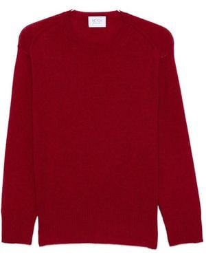 Be You Cashmere Crewneck Jumper - Red