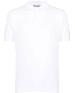 John Smedley Polo Roth - White