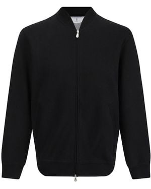 Brunello Cucinelli Cotton Blend Sweatshirt - Blue
