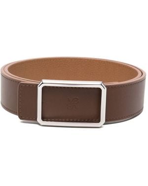 Maison Boinet Leather Belt - Brown