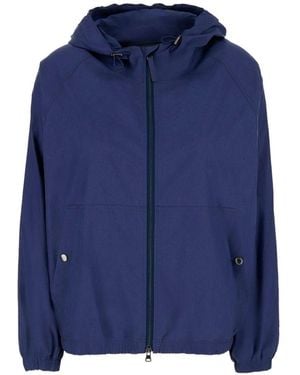 DUNST Windbreaker Blouson Jacket - Blue