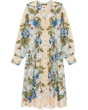 FARM Rio Garden Dress - White