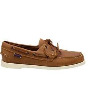 Sebago Mocassini Dockside - Marrone