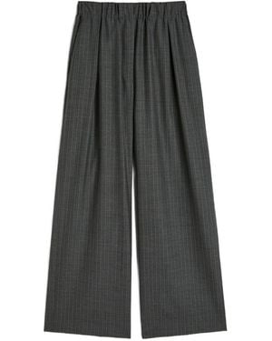 Jil Sander Wool Trousers - Grey